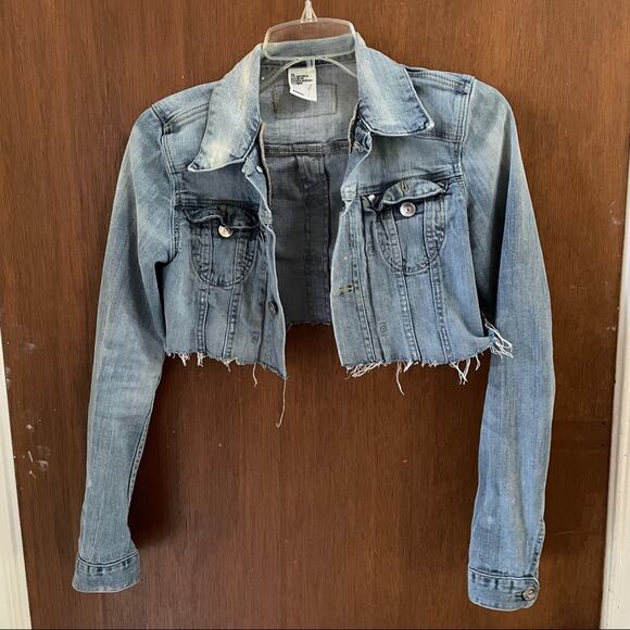 Y2K Crop Denim jacket - Picture 2 of 8